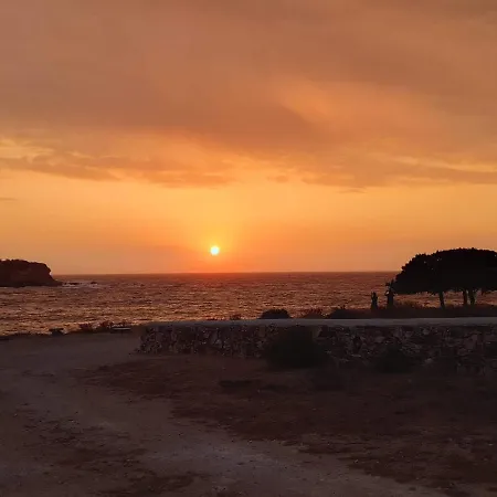 Sunset & Antiparos Town