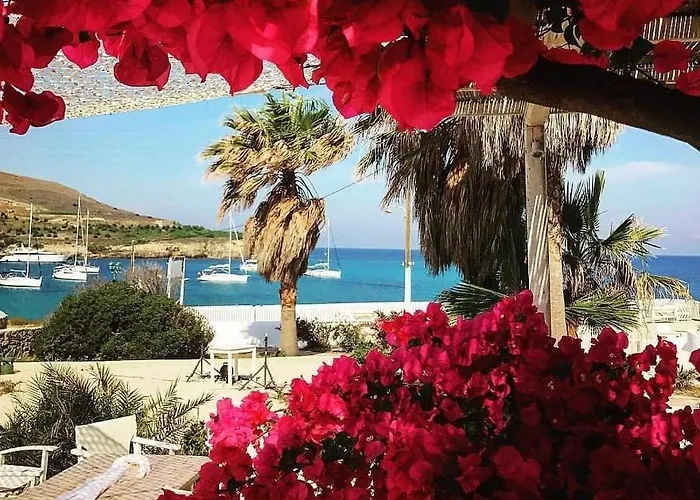 Sunset & Antiparos Town